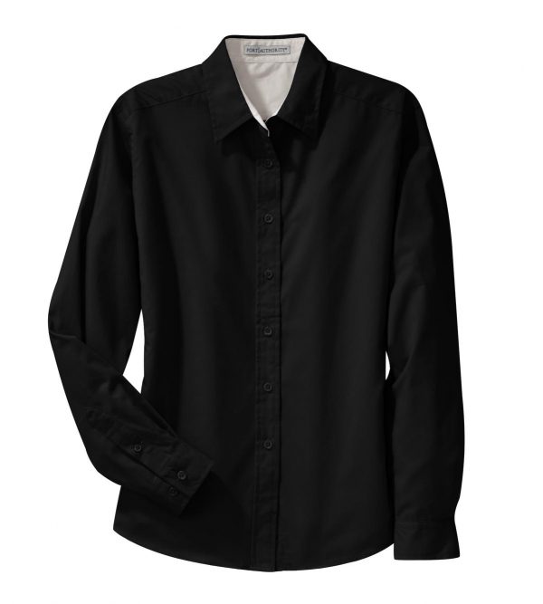 Port Authority Ladies Long Sleeve Easy Care Shirt.  L608 - Image 3