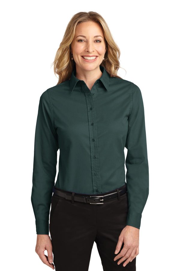 Port Authority Ladies Long Sleeve Easy Care Shirt.  L608 - Image 11