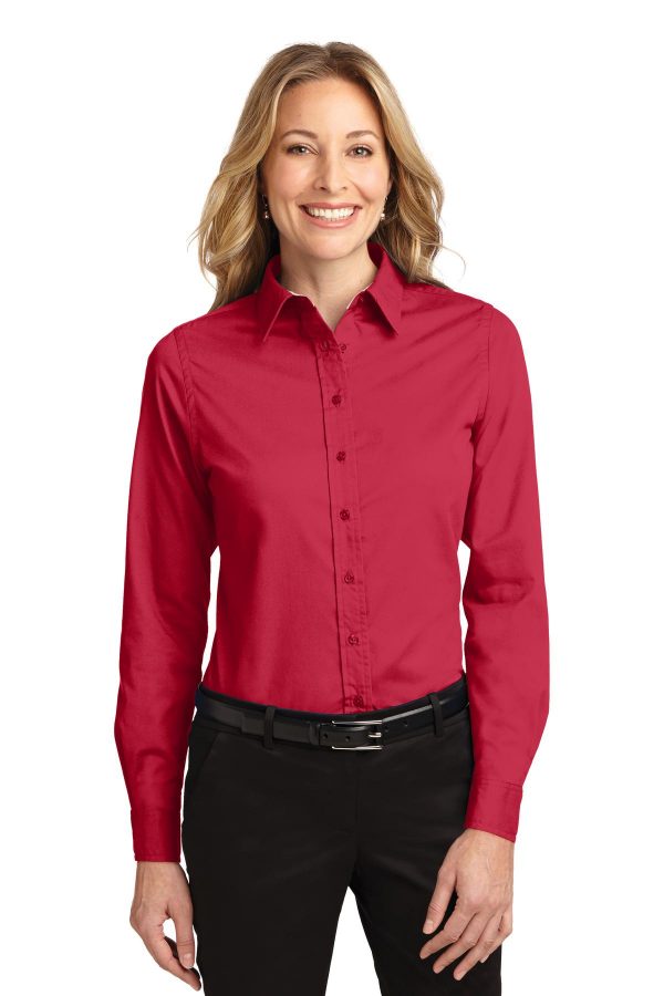 Port Authority Ladies Long Sleeve Easy Care Shirt.  L608 - Image 12