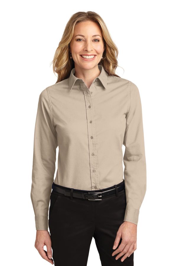 Port Authority Ladies Long Sleeve Easy Care Shirt.  L608 - Image 6