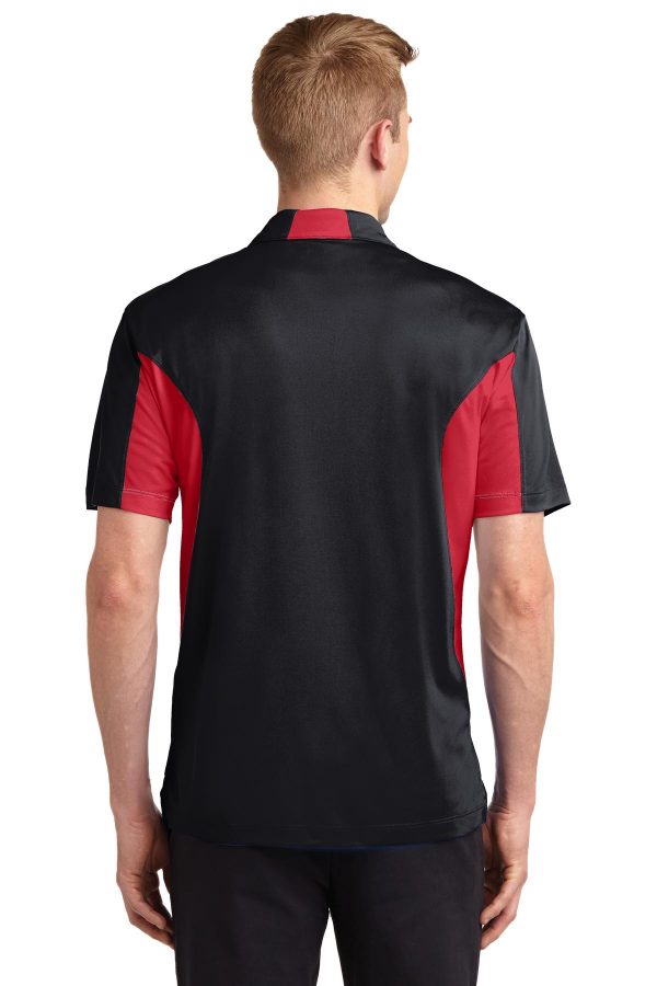 Sport-Tek Side Blocked Micropique Sport-Wick Polo. ST655 - Image 2